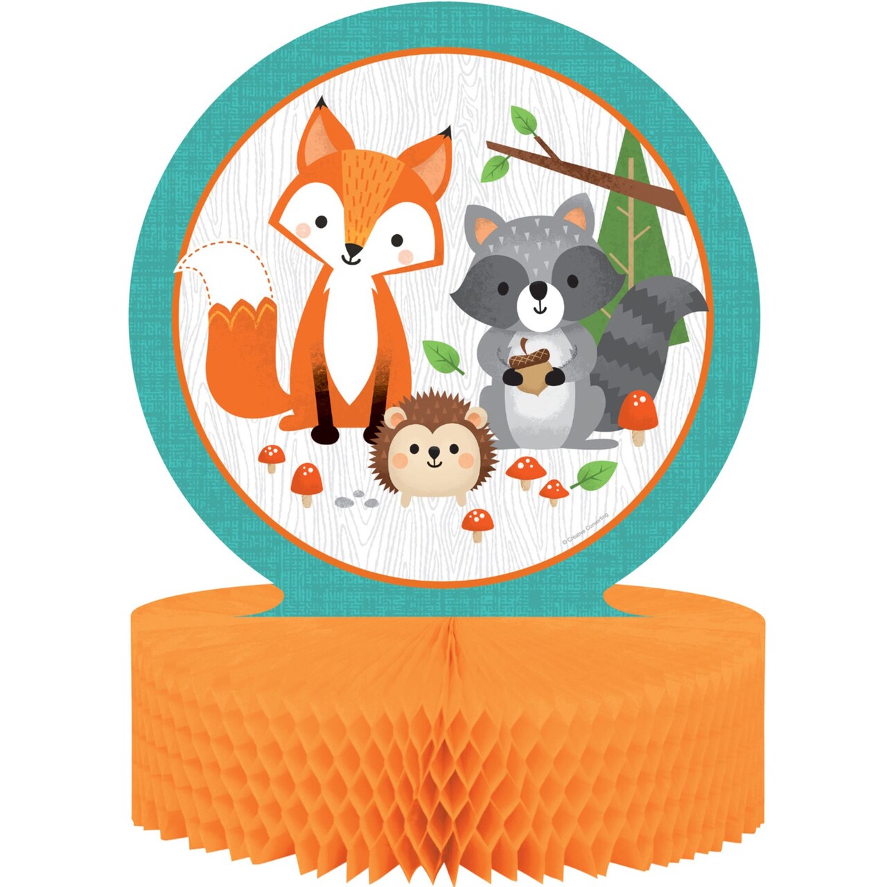 Party Central Wild One Woodland Party Centerpieces - 12" - Pack of 6